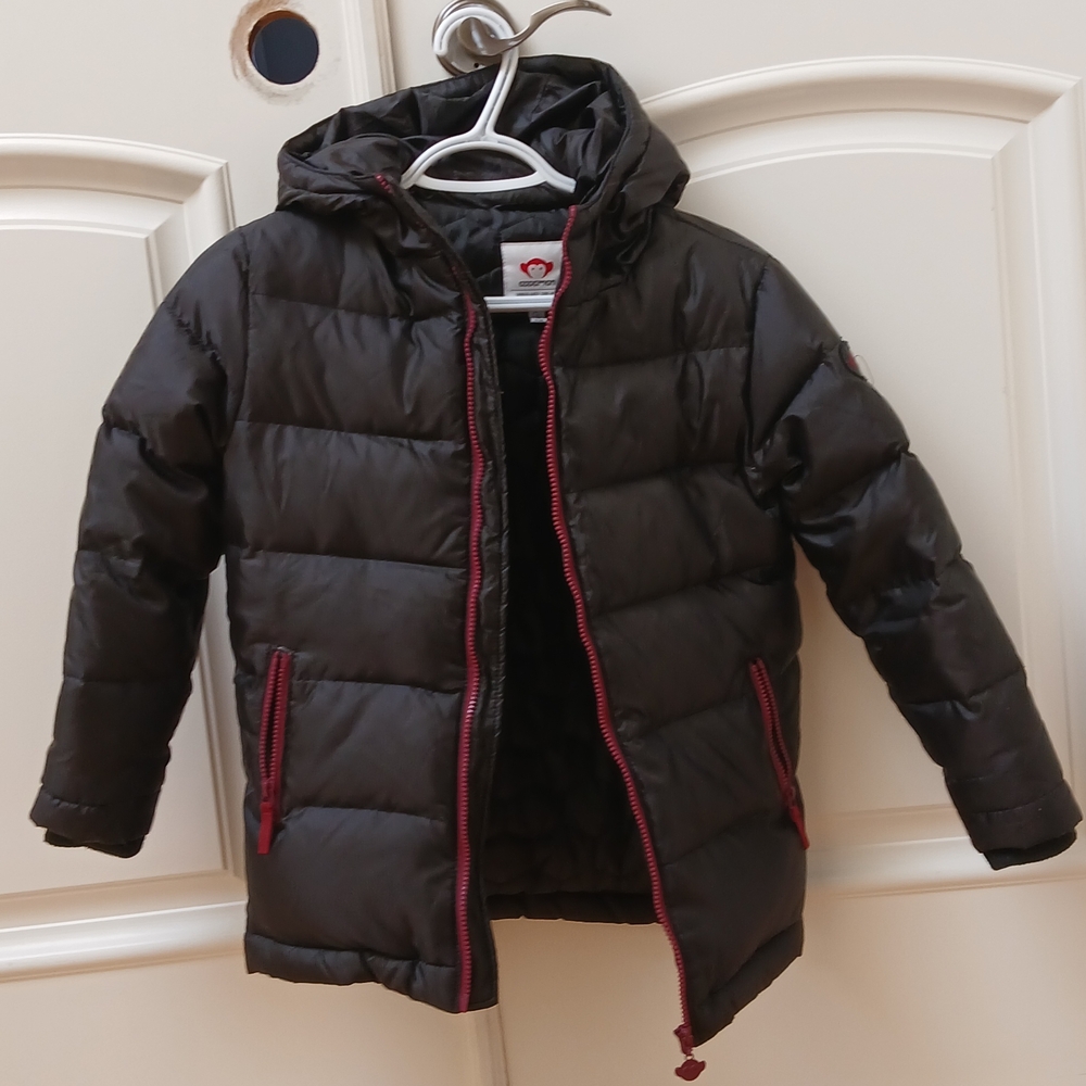 Appaman Black Jacket with Red Logo